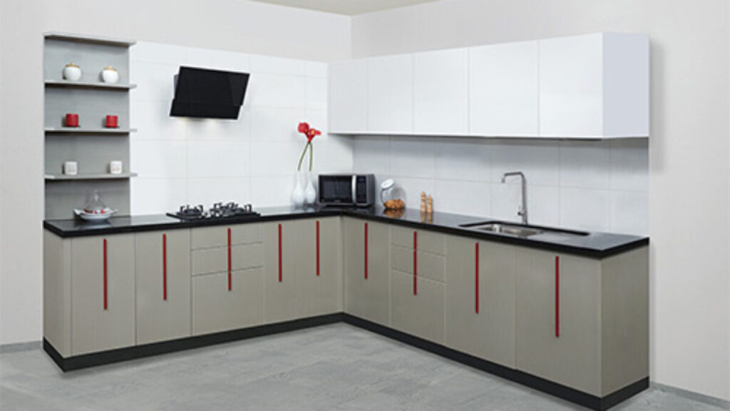 U shaped kitchen interior design